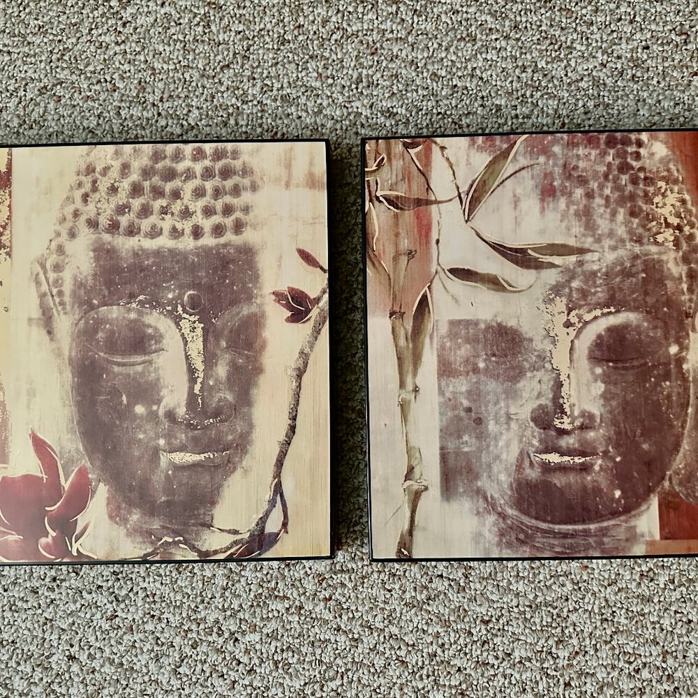 Buddha Wall Art Set